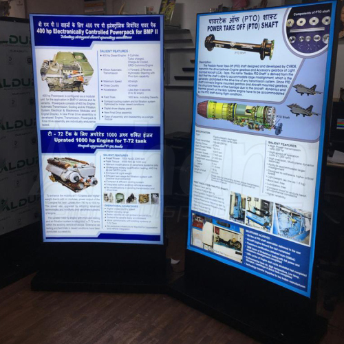 Fabric Signage Floor Standee